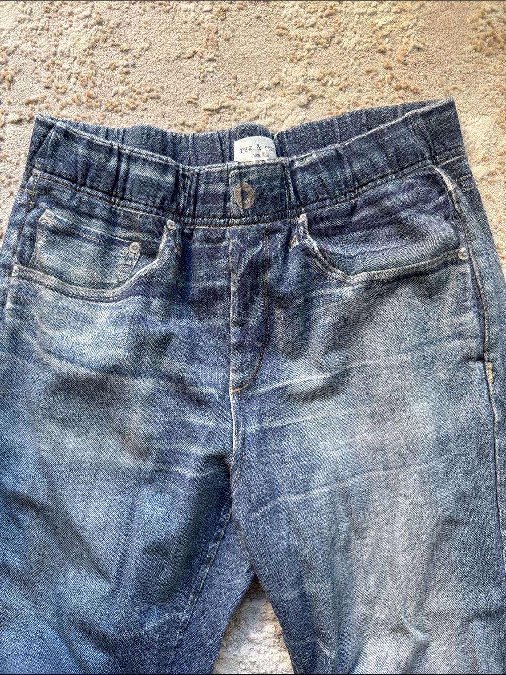 Rag and Bone sweatpant jeans size M - Picture 3 of 5